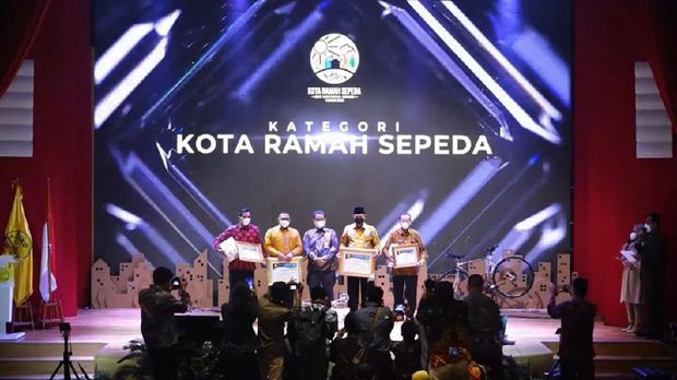 kota kediri kota ramah pesepeda