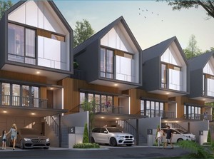 Cluster Mississippi Kota Wisata Cibubur dengan Courtyard Menyegarkan
