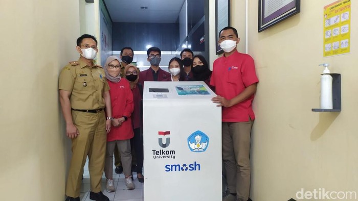 Kotak Sampah Pintar Mejeng di Ciamis