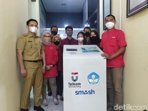 Kotak Sampah Pintar Mejeng di Ciamis