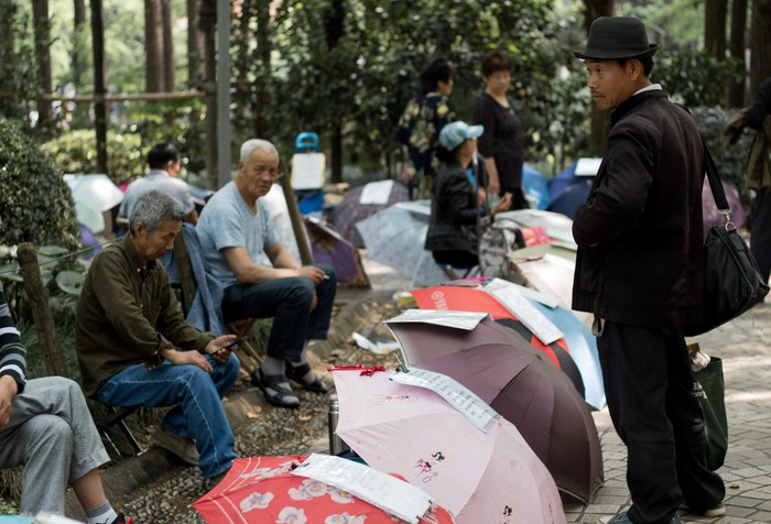 Marrige Market di Shanghai