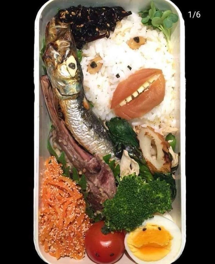 Nasi Bekal Nasi Bekal Bentuk Menyeramkan