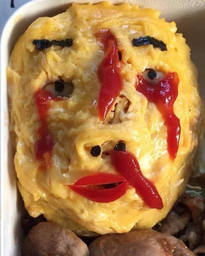 Nasi Bekal Nasi Bekal Bentuk Menyeramkan