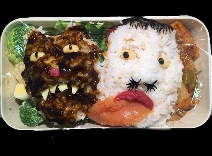 Nasi Bekal Nasi Bekal Bentuk Menyeramkan