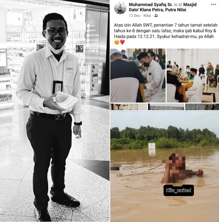 Pengantin Pria Jadi Korban Banjir Malaysia