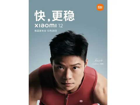 Poster teaser Xiaomi 12