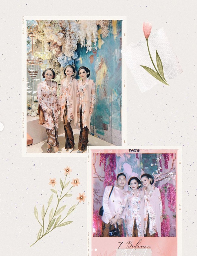 Ini bukanlah kali pertama Sarah Menzel tampil mengenakan kebaya. Sebelumnya Sarah pun dalam beberapa kesempatan sudah pernah terlihat mengenakan kebaya, seperti saat acara pernikahan Aurel Hermansyah dan Atta Halilintar di bulan Maret lalu. Foto: Instagram/@ssarah_menzel