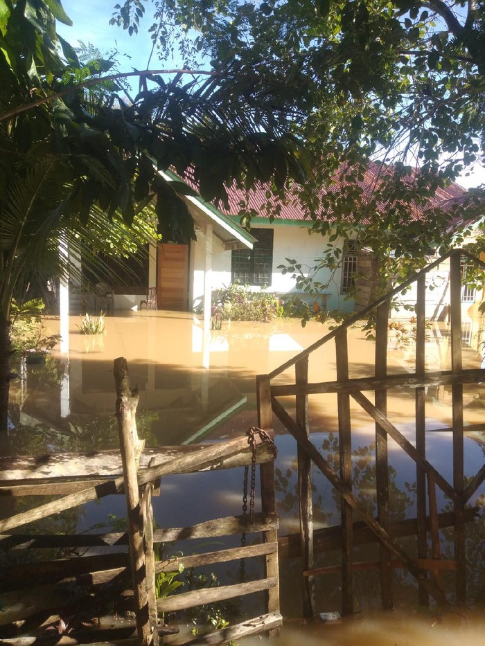 Sebanyak 7 kecamatan di Aceh Barat masih kebanjiran. Tinggi banjir mancapai 1 meter (dok BPBA)