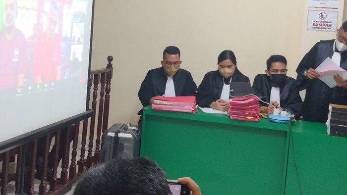 Sidang kasus narkoba di PN Tanjungbalai (Perdana-detikcom)