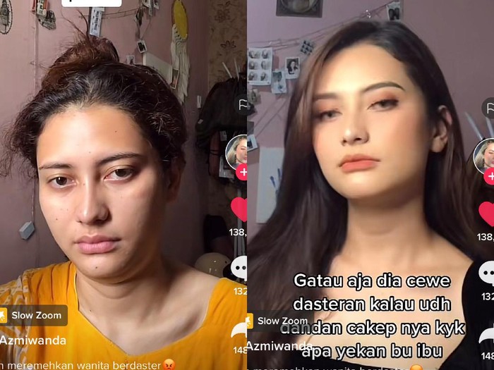 Viral ilustrasi wanita daster diputusi pacar, bikin pangling setelah pakai makeup. Viral ilustrasi wanita daster diputusi pacar, bikin pangling setelah pakai makeup.