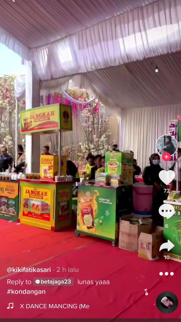 Viral Pesta Pernikahan di Indramayu Mirip Festival Kuliner