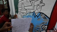 Para warga binaan terlihat antiusias mengikuti lomba tersebut.