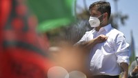 Mantan aktivis mahasiswa itu baru saja memenuhi usia minimum yang disyaratkan untuk mencalonkan diri sebagai presiden, tujuh tahun setelah terpilih untuk pekerjaan politik pertamanya sebagai anggota Kamar Deputi Chile. AP Photo/Matias Delacroix