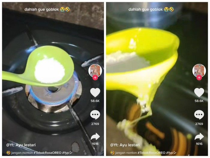 Gagal Tiru Resep Makanan Viral, Hasil Makanan Ini Malah Amburadul