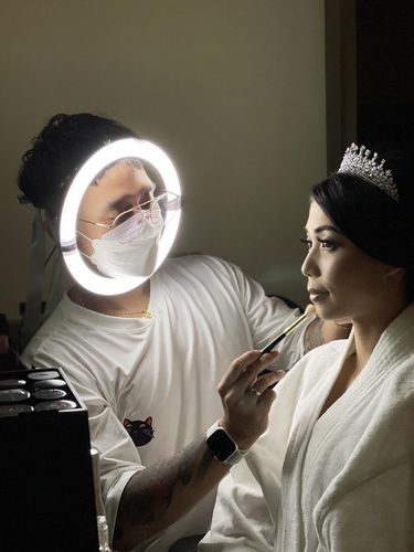 Hasil makeup @bima.chang.