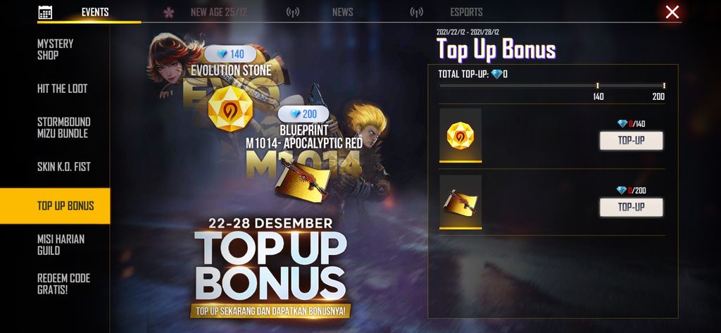 Incubator M1014 Apocalyptic Hadir di Free Fire, Suguhkan 4 Skin Menawan!