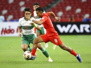 Imbangi Indonesia 1-1, Singapura Akui Sempat Gugup