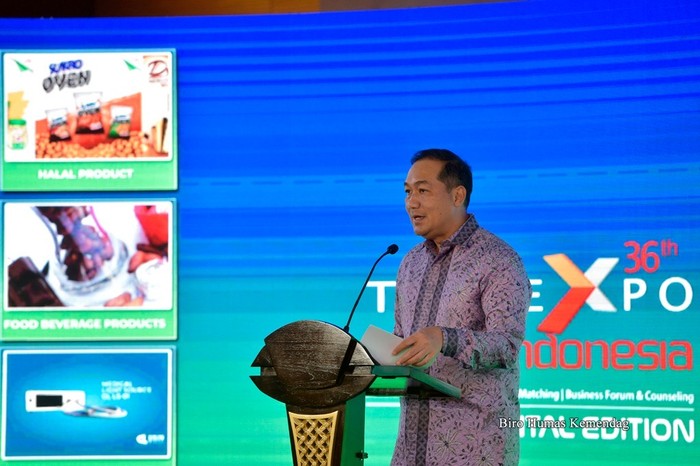 Menteri Perdagangan Muhammad Lutfi menutup gelaran Trade Expo Indonesia (TEI) ke-36 Digital Edition kemarin. Hingga hari terakhir penyelenggaraannya, acara yang dilaksanakan sejak 21 Oktober 2021 berhasil membukukan total nilai transaksi sebesar US$ 6,06 miliar.