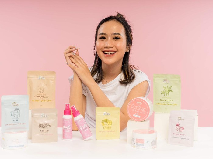 Foto Nadya Shavira, pemilik Camille Beauty. Foto: Dok. Nadya Shavira. Foto Nadya Shavira, pemilik Camille Beauty. Foto: Dok. Nadya Shavira.