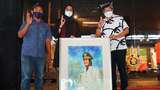 Pameran Lukisan Banyuwangi Gelar Lelang untuk Korban Semeru