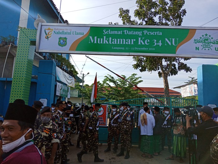 Suasana di lokasi Muktamar NU di Lampung Tengah (Rakha-detikcom)