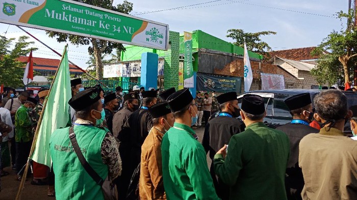Suasana di lokasi Muktamar NU di Lampung Tengah (Rakha-detikcom)