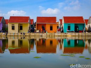 Keren! Ada Perumahan Warna-warni di Tangerang