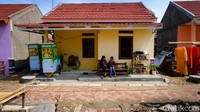 Rumah tersebut berukuran sekitar 36 meter persegi.  