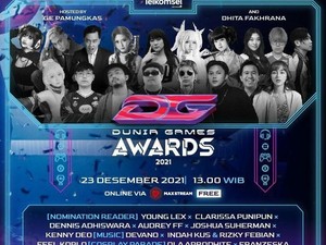 Hari Ini! Yuk Ikutan Acara Dunia Games Awards 2021