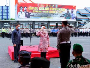 Apel Pasukan Operasi Lilin, Bupati Ipuk Minta Waspada Penularan COVID-19
