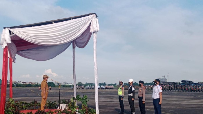 Apel pengamanan Natal dan Tahun Baru (Arfah-detikcom)