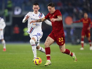 Roma Vs Sampdoria Berakhir Imbang 1-1