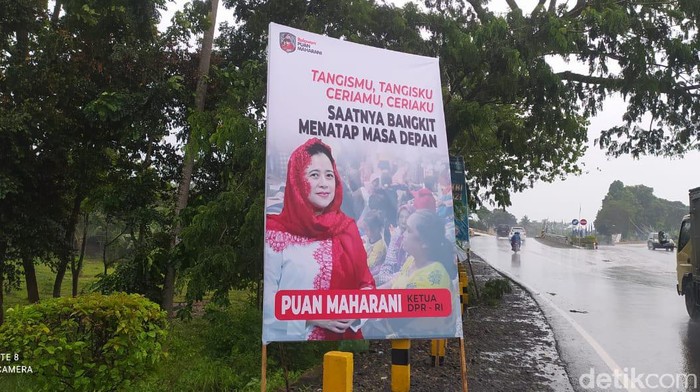 PDIP Lumajang Ngaku Tak Pasang Banner Puan Maharani di Lokasi Erupsi Semeru