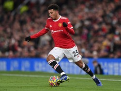 Jadon Sancho dibeli Manchester United dari Borussia Dortmund seharga Rp 1,4 triliun. Tak tanggung-tanggung, Sancho pun masuk dalam daftar pemain termahal yang dibeli MU. Sayangnya, winger muda ini masih melempem. Getty Images/Shaun Botterill.