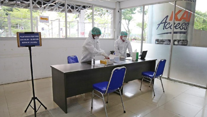 Calon Penumpang di Stasiun Gambir-Pasarsenen Bisa Tes PCR Mulai Hari Ini