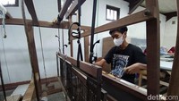 Rumah Tenun Magelang buka hari Senin sampai Sabtu dari jam 10.00-15.00 WIB. (Eko Susanto/detikcom)