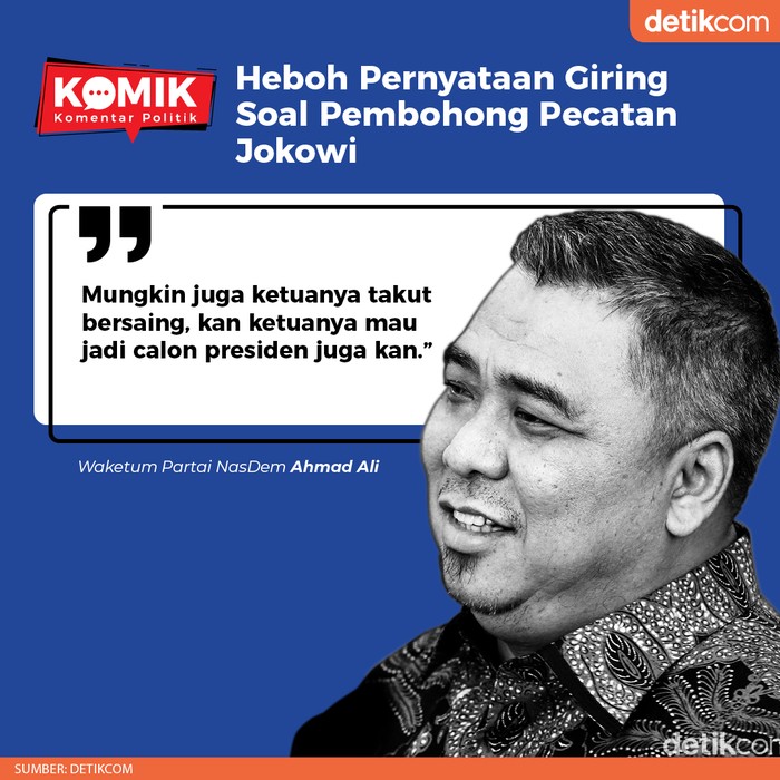 Heboh Pernyataan Giring Soal Pembohong Pecatan Jokowi (Tim Infografis detikcom) Heboh Pernyataan Giring Soal Pembohong Pecatan Jokowi (Tim Infografis detikcom)