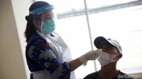 Rapid test antigen tersebut bertujuan untuk mencegah penularan virus covid-19 serta mengantisipasi penyebaran virus varian Omicron seiring meningkatnya jumlah penumpang jelang libur natal dan tahun baru.