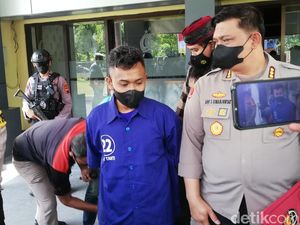 Tampang Pemotor yang Viral Pukul Sopir Feeder BST Solo