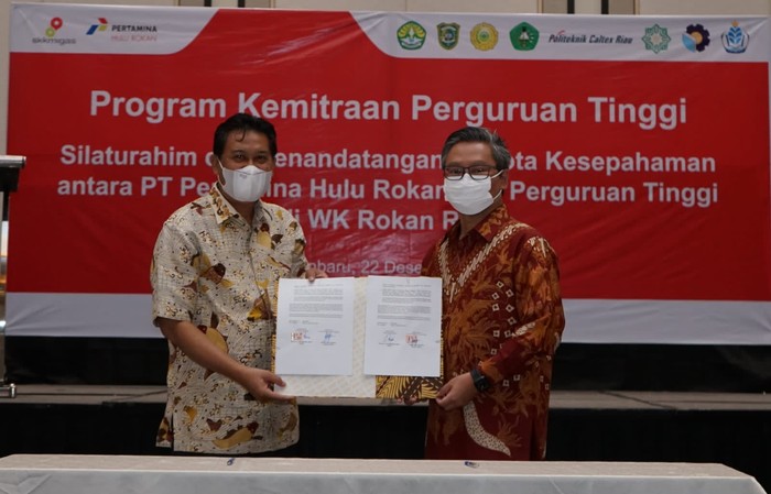 PHR Teken MoU dengan 5 Kampus di Riau