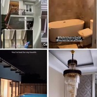 Rumah baru milik Amanda Manopo terlihat mewah dan elegan dengan mencampurkan gaya Bali dan Korea. Bagian atap rumah tampak bergaya ala Korea, sedangkan di bagian dinding luarnya terdapat sebuah ukiran Bali. Rumah yang terdiri dari 4 lantai itu juga dilengkapi dengan fasilitas berupa kolam renang yang cukup luas di lantai paling atasnya. Foto: dok. Instagram