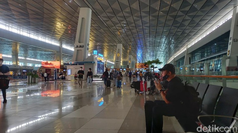 Suasana di Bandara Soekarno-Hatta (Khairul Maarif/detikcom)