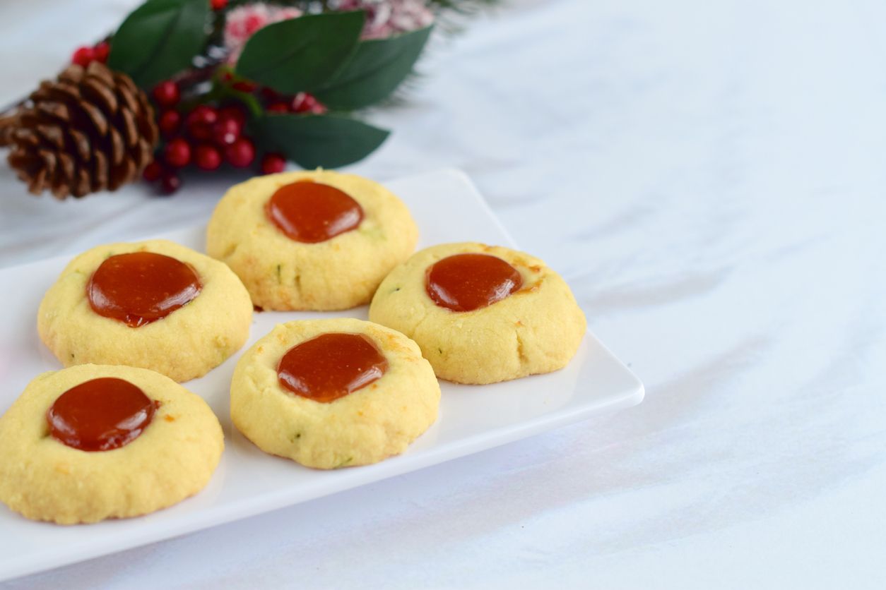 Thumbprint Cookies, Suguhan Natal Klasik yang Mungil dan Manis