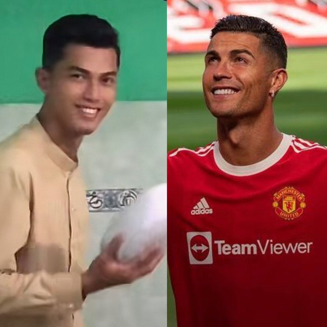Unggahan tersebut sudah ditonton lebih dari 7,5 juta views dan langsung viral di media sosial. Warganet ada yang mengatakan marbut tersebut mirip dengan Ronaldo, salah fokus melihat senyumnya, dan ada yang meminta marbut tersebut bergaya bak pemain Manchester United itu ketika selebrasi. Ronaldo mode halal ini mah, ujar pengguna TikTok @dipp. Tapi senyumnya manis sekali😌, kagum akun @aaaddddeeeekkkk. Ronaldo real ini😭, ucap akun @Mynameissihab. Alhamdulillah CR masuk Islam 😌, ucap akun @Syazwan Evans 🐈. Foto: Dok. Tangkapan layar akun TikTok @hobss_99 dan Instagram @cristiano.