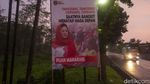 Baliho Puan Maharani Masih Mejeng di Lumajang