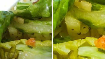 Sayuran yang tampak mengedipkan mata. Foto: Brightside