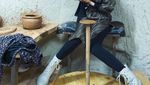 Keseruan Shandy Purnamasari Saat Kulineran Bareng Keluarga dan Sahabat