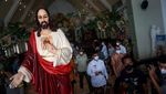 Polisi Sterilkan Gereja di Pekalongan Jelang Misa Natal