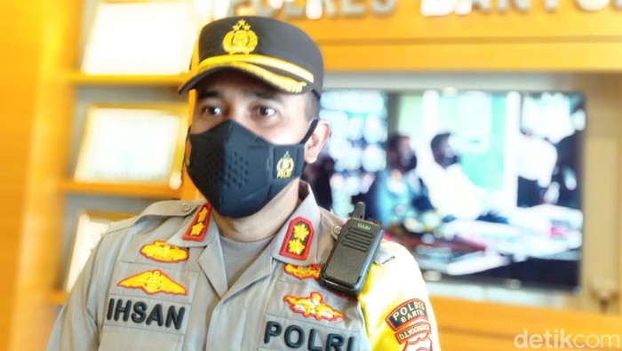 Kapolres Bantul AKBP Ihsan.