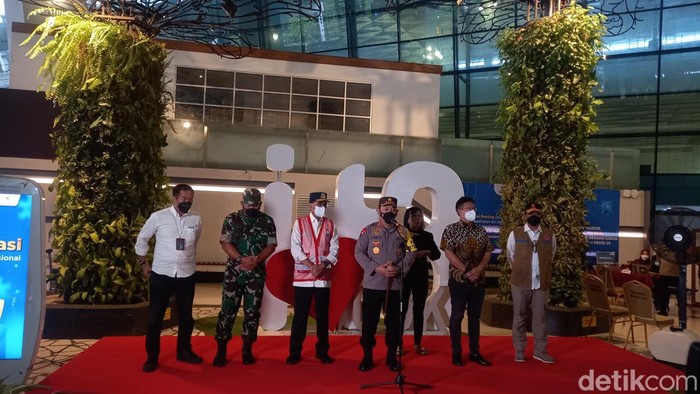 Kapolri hingga Menhub tinjau Bandara Soetta jelang Nataru